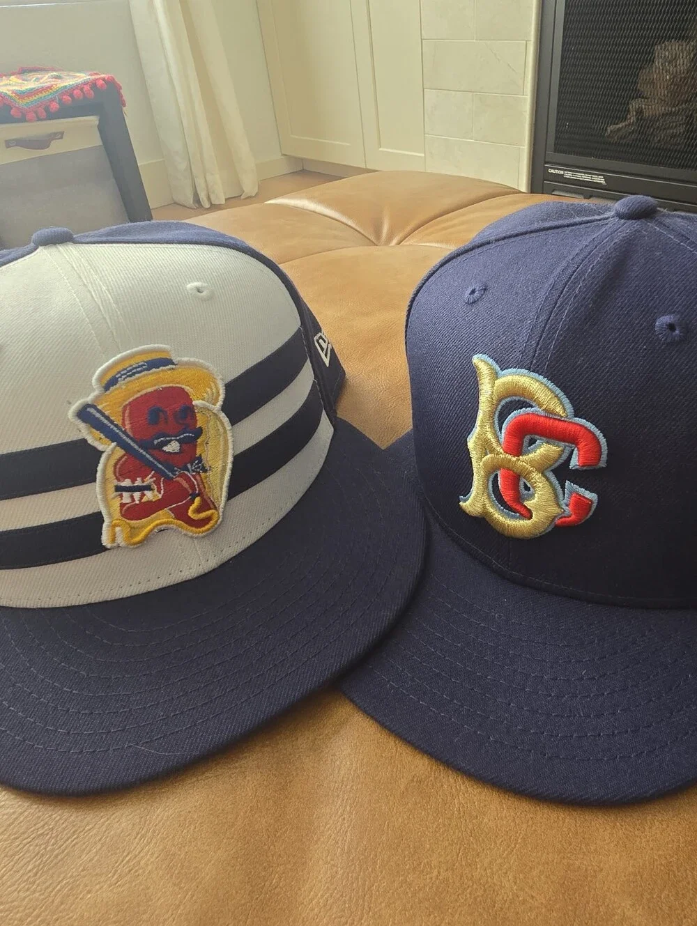 Lot Of 12 New Era 5950 MiLB Mix Of Teams Minor League Baseball Hats Size 7 7/8